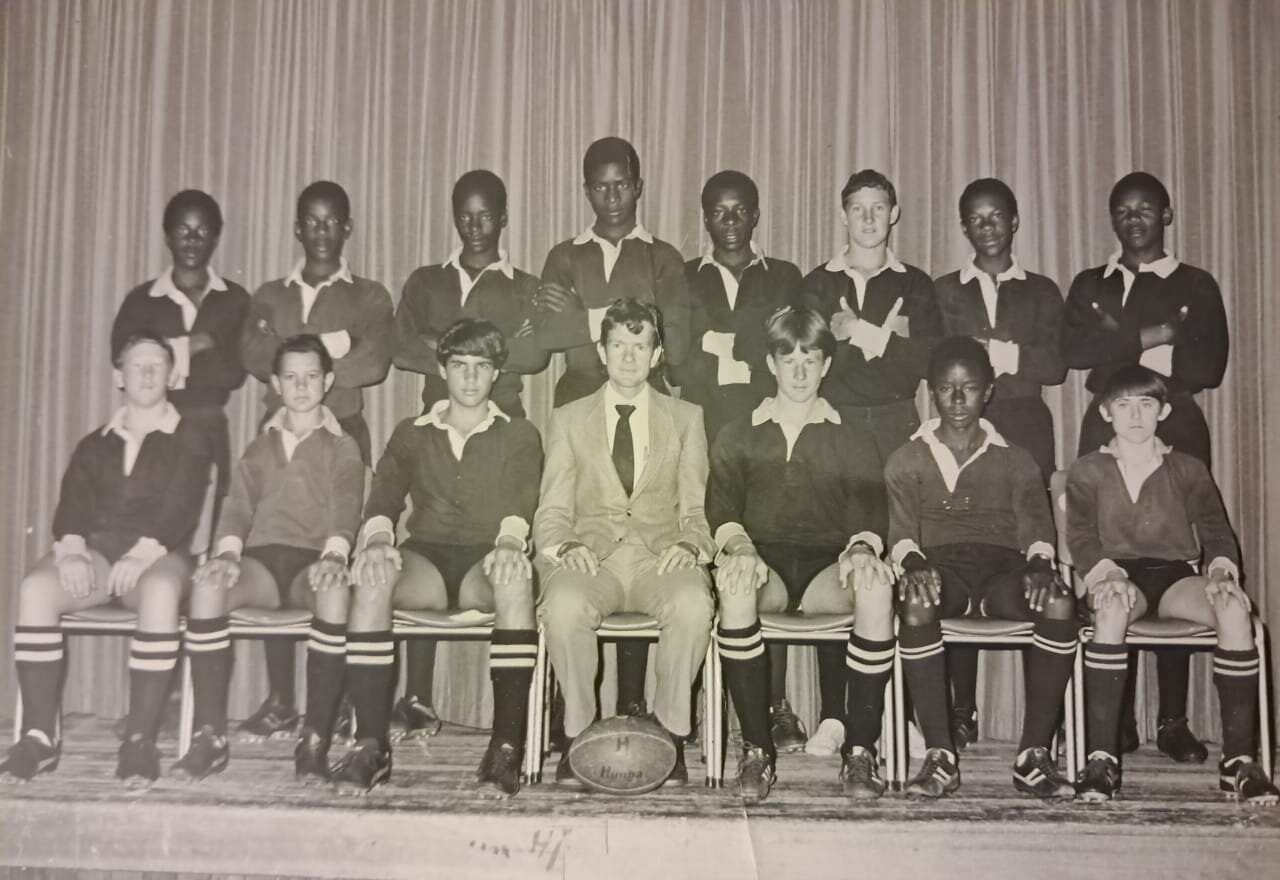 Rugby team photograph